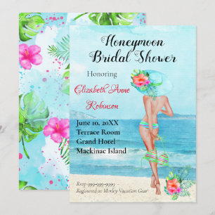 Invitación Ducha de luna de miel
