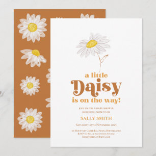 Invitación Ducha de Margarita para Bebe