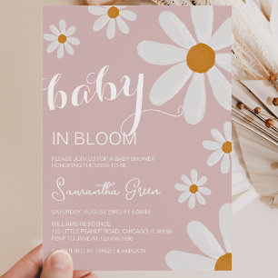 Invitación Ducha de Margarita para Bebe