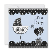 Ducha de Niño Tren Azul Negro