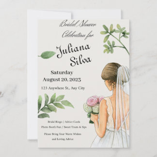 Invitación Ducha de novia