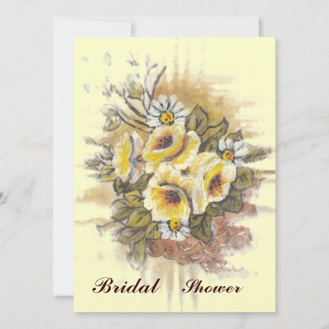 Invitación ducha de novia (Anverso)