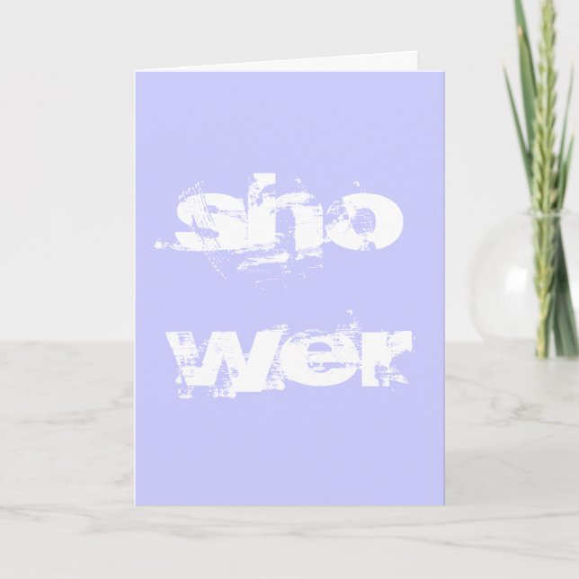 Invitación Ducha de novia (Anverso)