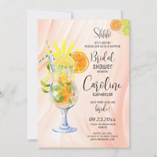 Invitación Ducha de novia Aperol Spritz Cocktail