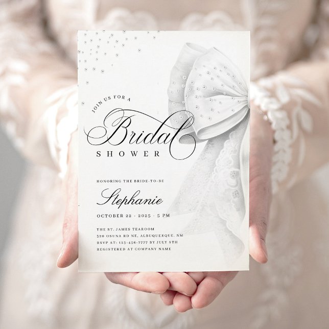 Invitación Ducha de novia blanca (Subido por el creador)