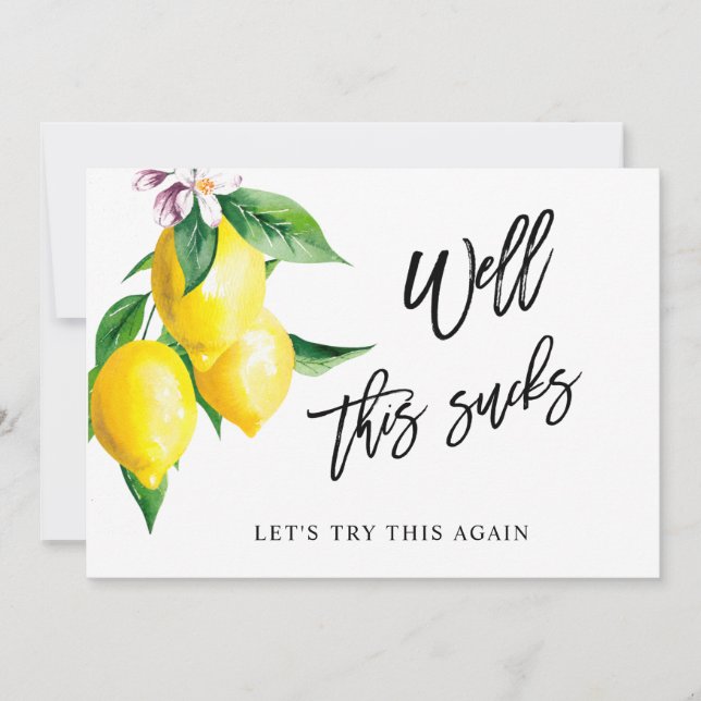 Invitación Ducha de novia cambia la fecha de la vegetación de (Anverso)