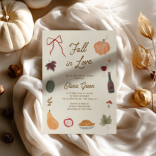 Invitación Ducha de Novia Caprichosa de Enamorarse