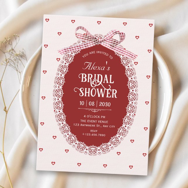 Invitación ducha de novia coqueta (Subido por el creador)