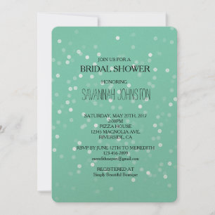 Invitación Ducha de novia de Confetti en Casa Blanca