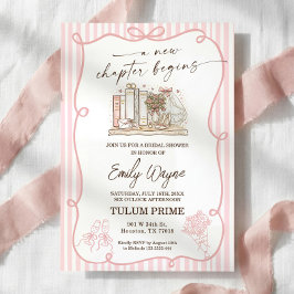 Invitación Ducha de Novia de Cuento de Hadas