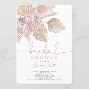 Invitación Ducha de novia del desierto