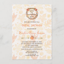 Ducha de novia del día de gracias por la picadura 