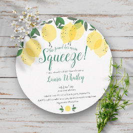 Invitación Ducha de Novia Divertida Limones Main Squeeze