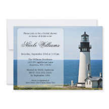 Ducha de novia en el faro