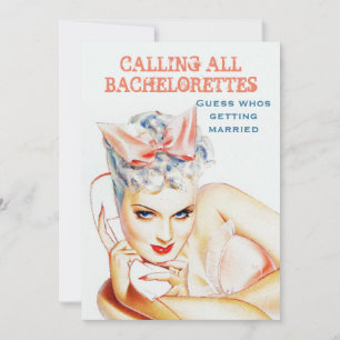 Invitación Ducha de novia, fiesta de soltera