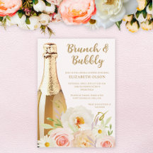 Ducha de novia floral Brunch & Bubbly Garden