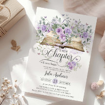 Ducha de Novia Floral Lila Púrpura Nuevo Capítulo