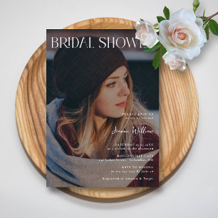 Invitación Ducha de novia: foto Personalizado y detalles mode