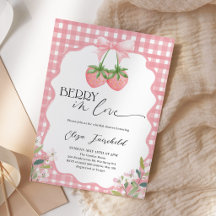 Ducha de Novia Fresa 'Berry in Love'