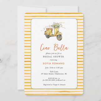 Invitación Ducha de novia italiana
