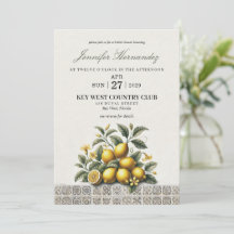 Ducha de Novia La Dolce Lemons