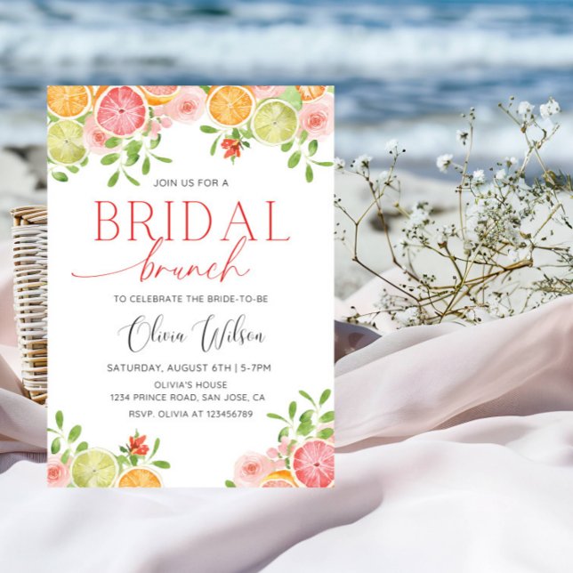 Invitación Ducha de novia "Main Squeeze" - Fiesta de limón de (Subido por el creador)