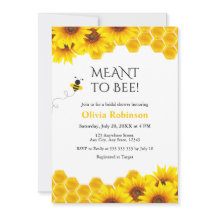 Ducha de Novia Panal Destinada a Ser Abeja