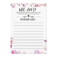 Ducha de novia recuerda mi juego