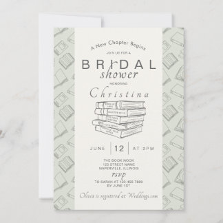 Invitación Ducha de Novia: Un Nuevo Capítulo Comienza