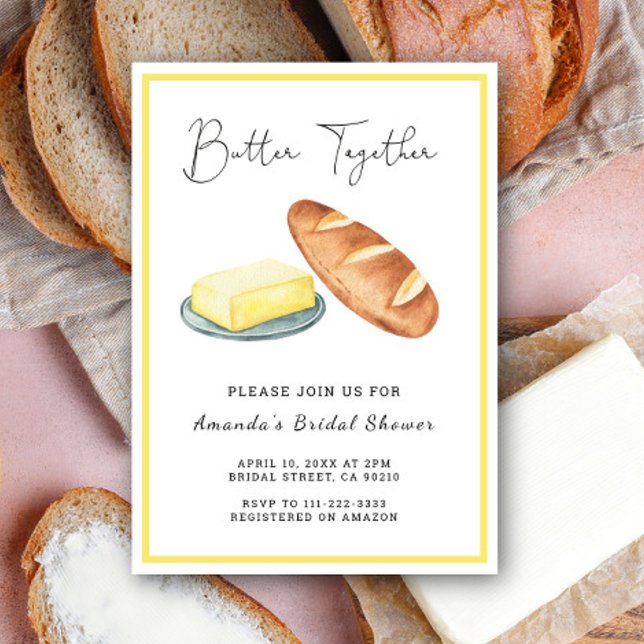 Invitación Ducha de Novia Untar Juntos (Subido por el creador)