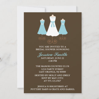 Invitación Ducha de novia y de novia