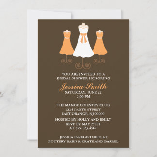Invitación Ducha de novia y de novia