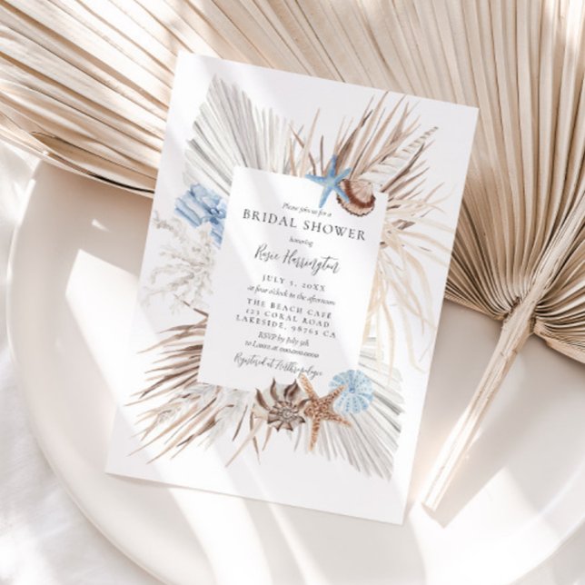 Invitación Ducha de novias Boho Beach (Subido por el creador)