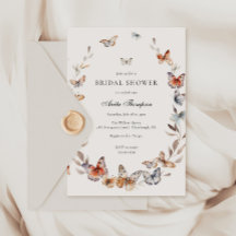 Ducha de novias Boho Butterfly