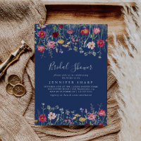 Ducha de novias Boho Multicolor Wildflower