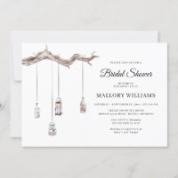 Ducha de novias con linternas colgantes rusas