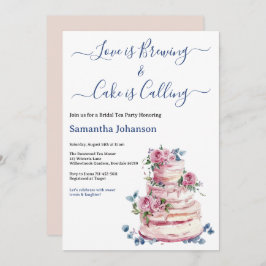 Invitación Ducha de novias con rosas rosas rosas rosas rosada