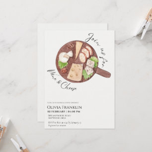 Invitación Ducha de novias de Charcuterie
