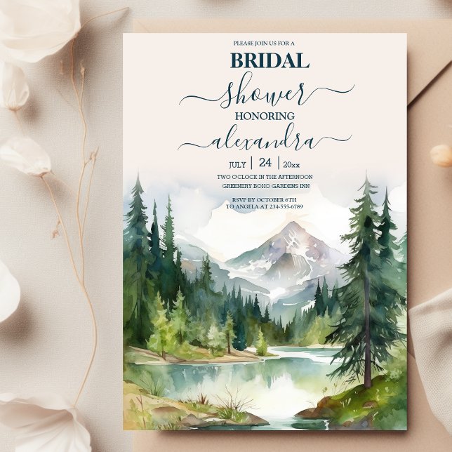 Invitación Ducha de novias de montaña rusa (Subido por el creador)