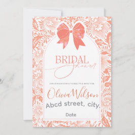 Invitación Ducha de novias de pileta