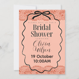 Invitación Ducha de novias de pileta
