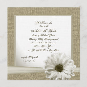 Invitación Ducha de novias en el campo