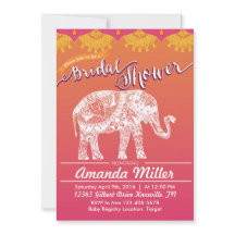 Ducha de novias marroquí - Inspiración india