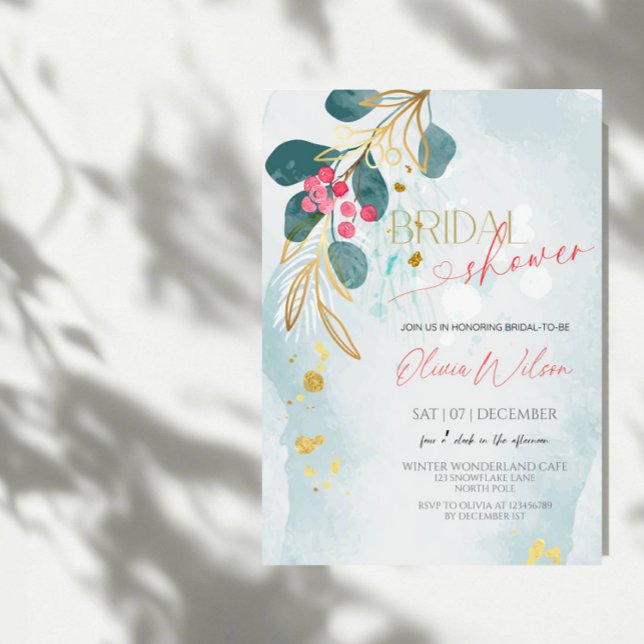 Invitación Ducha de novias para Navidades rusos - Año festivo (Subido por el creador)