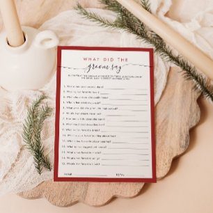 Invitación Ducha De Novias Qué Dijo El Groom Card