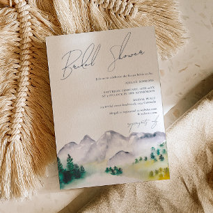 Invitación Ducha de novias rusas de Boho Colorado