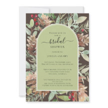 Ducha de novias Rustic Sage Green Couples