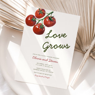 Invitación Ducha de pareja de Fiesta de tomate