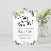 Ducha de parejas Cactus Pink Taco 'bout Love
