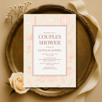 Ducha de parejas con toile francés de París